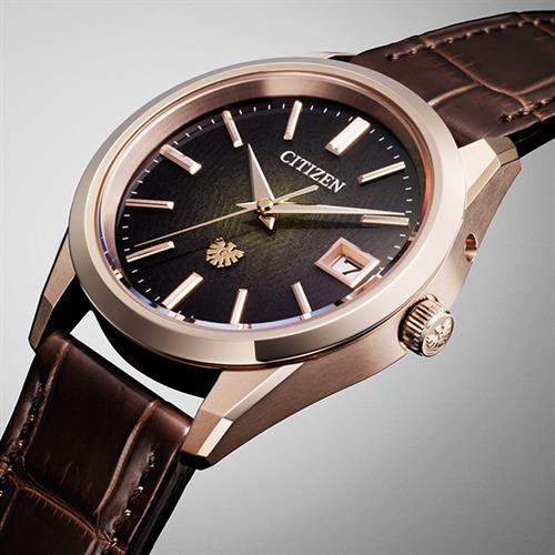 Đồng hồ Citizen 38 mm Nam AQ4106-00W Màu Nâu