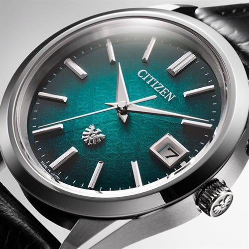 Đồng hồ Citizen 38 mm Nam AQ4100-22W Màu Đen