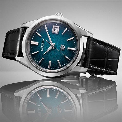Đồng hồ Citizen 38 mm Nam AQ4100-22W Màu Đen