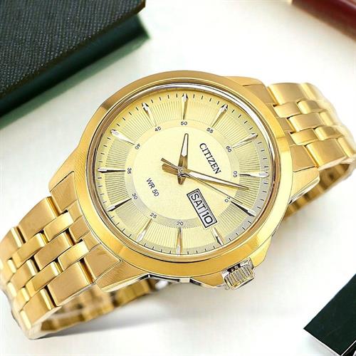 Đồng hồ Citizen 41 mm Nam BF2013-56P Màu Vàng