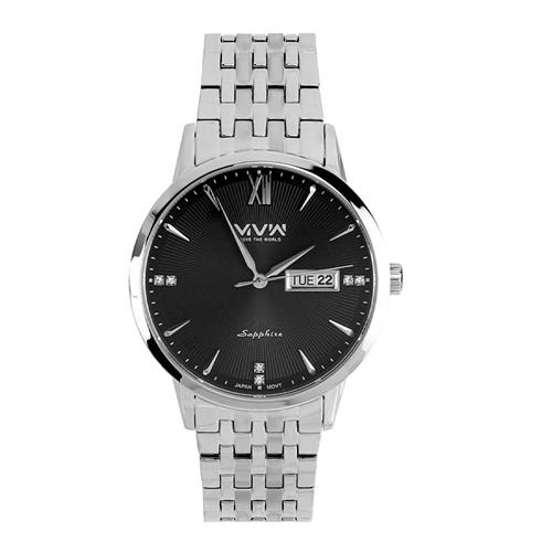 Đồng hồ MVW 40 mm Nam MS100-02 Màu Bạc