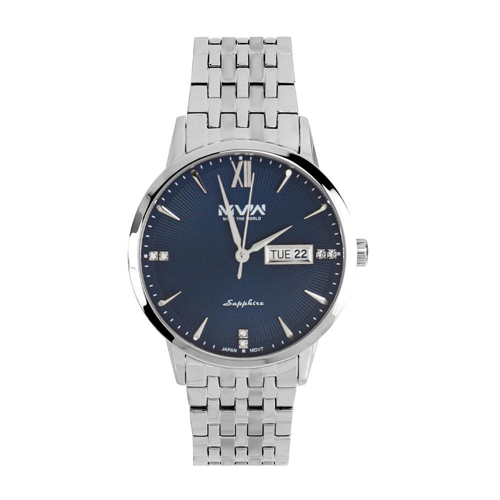 Đồng hồ MVW 40 mm Nam MS100-03 Màu Bạc
