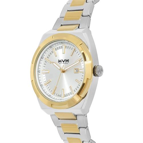 Đồng hồ MVW 44 mm Nam SS30725-01 Màu Màu kết hợp
