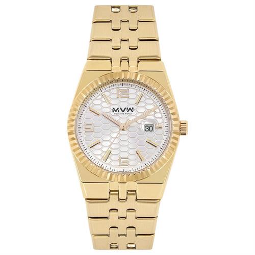 Đồng hồ MVW 40 mm Nam SS30725-02 Màu Vàng