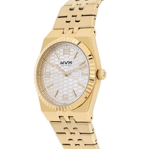 Đồng hồ MVW 40 mm Nam SS30725-02 Màu Vàng