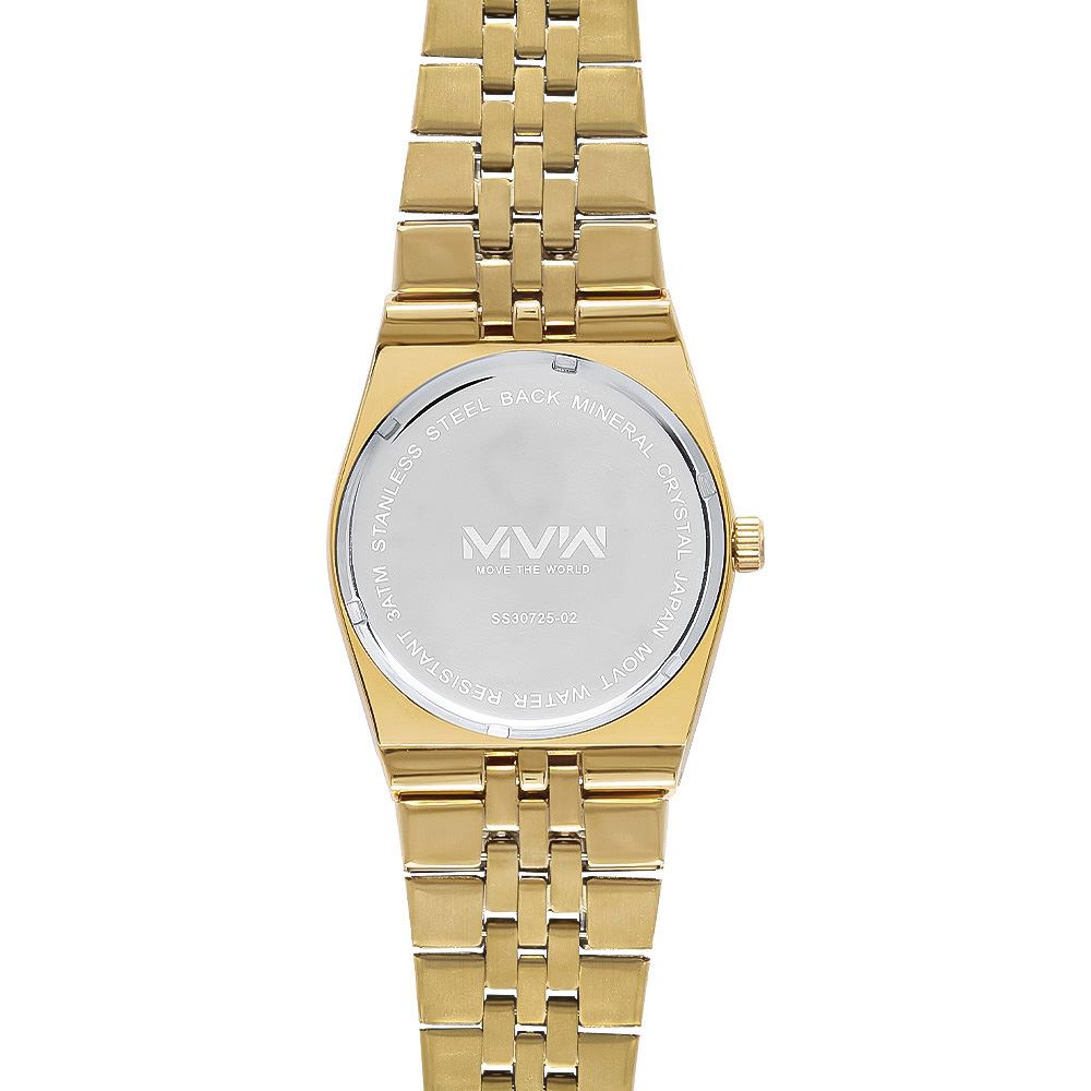 Đồng hồ MVW 40 mm Nam SS30725-02 Màu Vàng