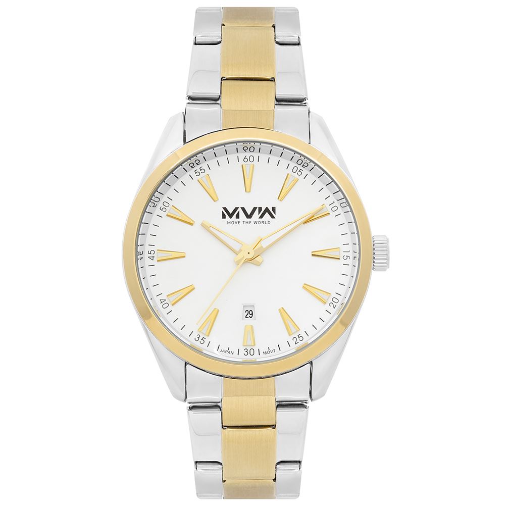 Đồng hồ MVW 41 mm Nam SS30725-03 Màu Màu kết hợp