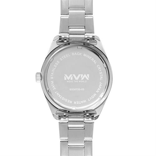Đồng hồ MVW 41 mm Nam SS30725-03 Màu Màu kết hợp