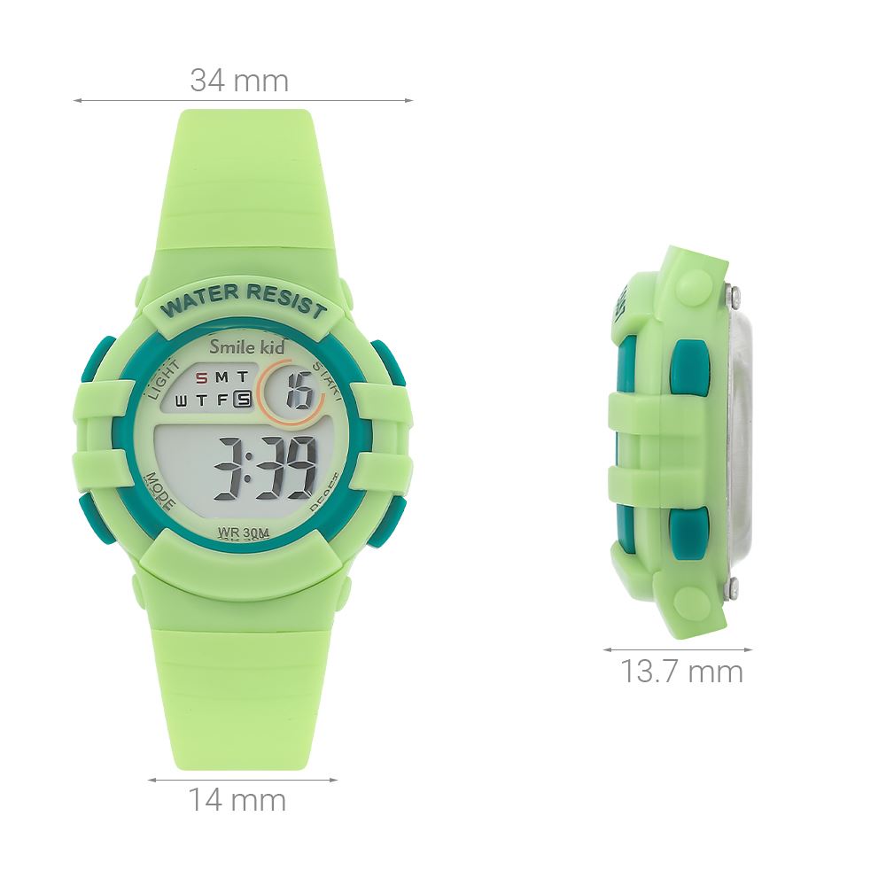 Đồng hồ Smile Kid 34 mm Trẻ em SL276-05 Màu Xanh lá
