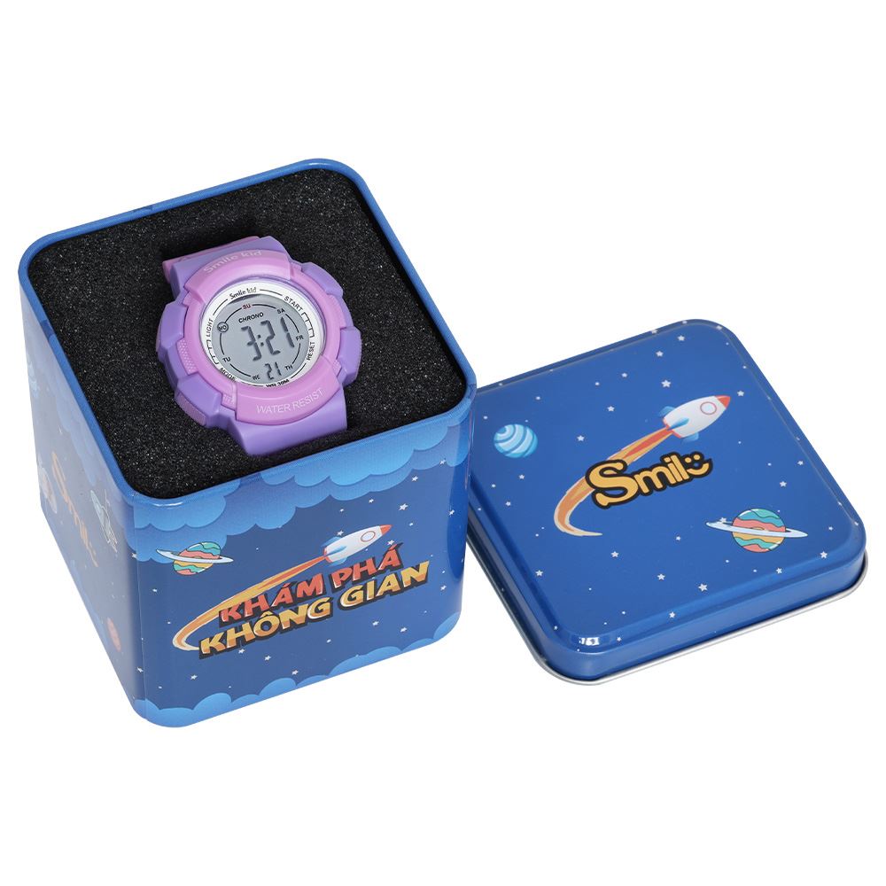 Đồng hồ Smile Kid 39 mm Trẻ em SL126-06 Màu Tím