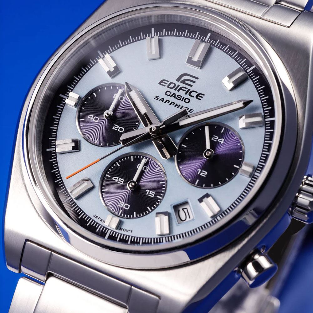 Đồng hồ Edifice Casio 40 mm Nam EFB-730D-2BVUDF Màu Bạc