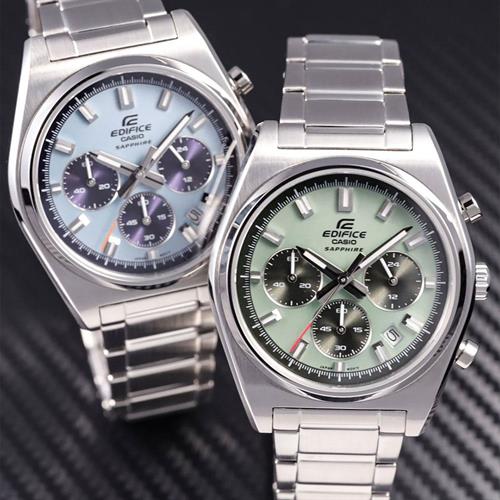 Đồng hồ Edifice Casio 40 mm Nam EFB-730D-2BVUDF Màu Bạc