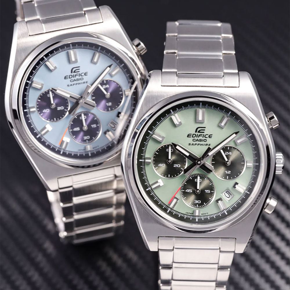 Đồng hồ Edifice Casio 40 mm Nam EFB-730D-2BVUDF Màu Bạc