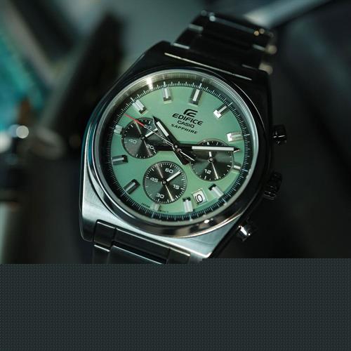 Đồng hồ Edifice Casio 40 mm Nam EFB-730D-3AVUDF Màu Bạc