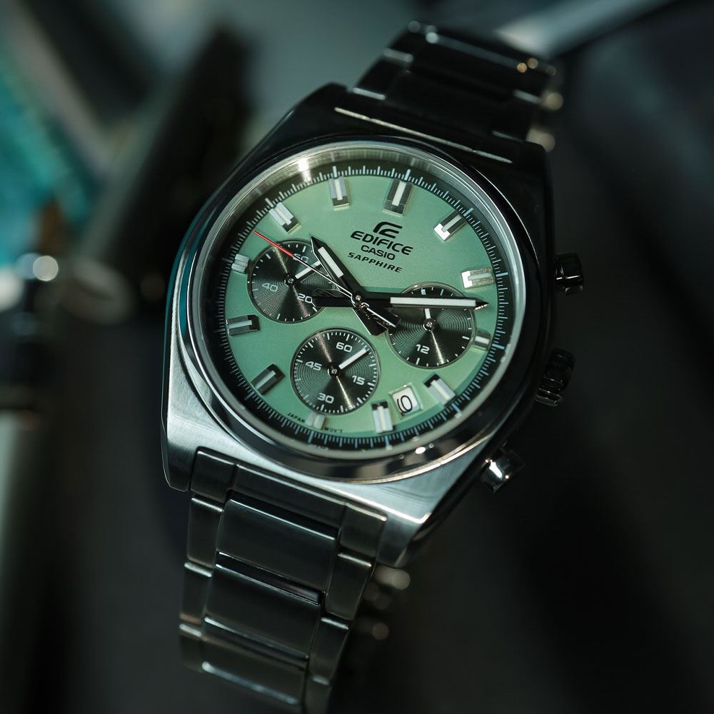 Đồng hồ Edifice Casio 40 mm Nam EFB-730D-3AVUDF Màu Bạc