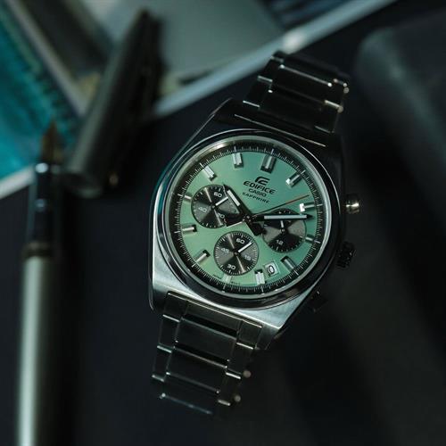 Đồng hồ Edifice Casio 40 mm Nam EFB-730D-3AVUDF Màu Bạc