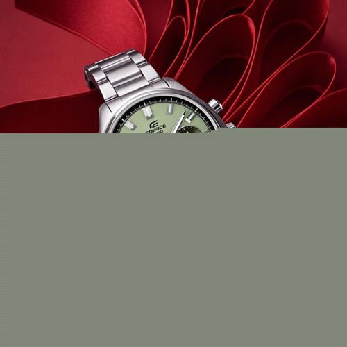 Đồng hồ Edifice Casio 40 mm Nam EFB-730D-3AVUDF Màu Bạc