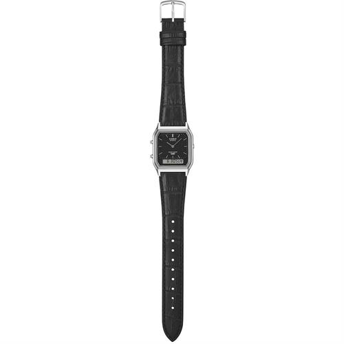 Đồng hồ Casio 29.8 mm Unisex AQ-230EL-1ADF Màu Đen