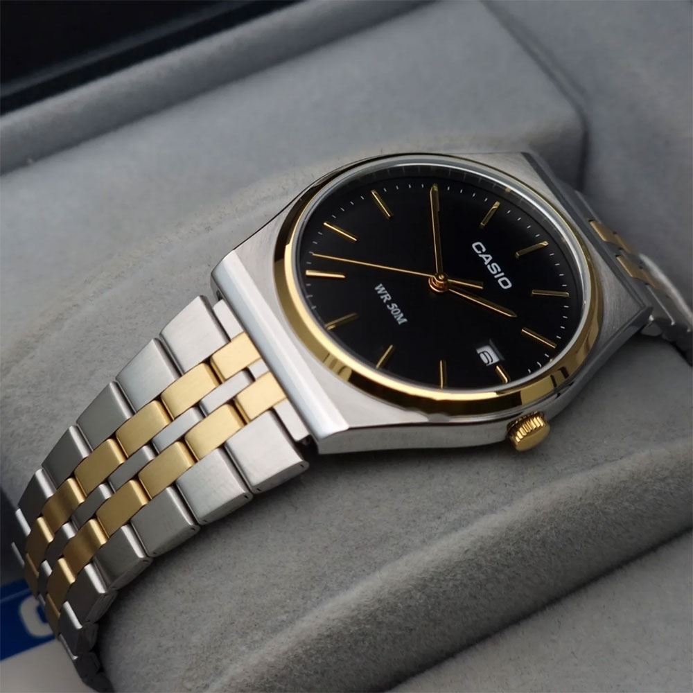 Đồng hồ Casio Timeless 35 mm Nam MTP-B145SG-1AVDF Màu Màu kết hợp