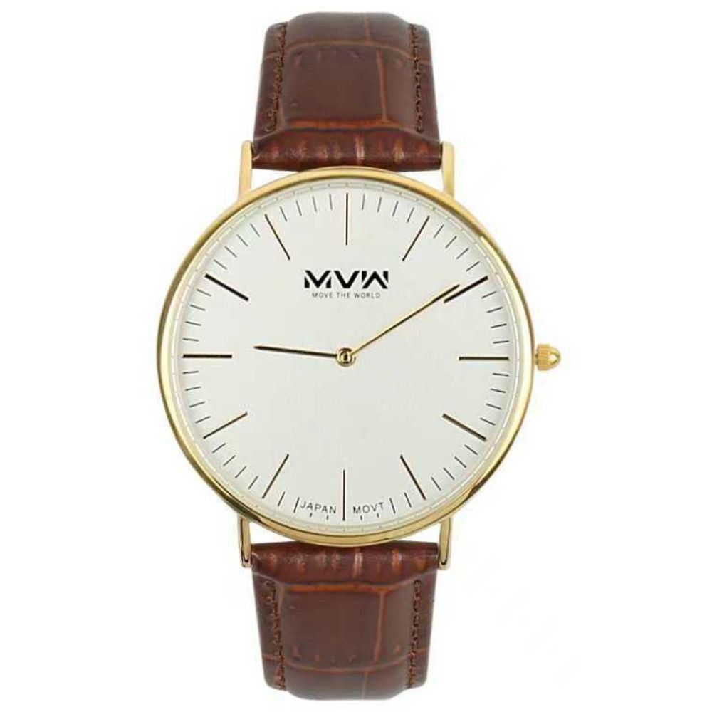 Đồng hồ MVW 40.5 mm Nam LT30725-02 Màu Nâu