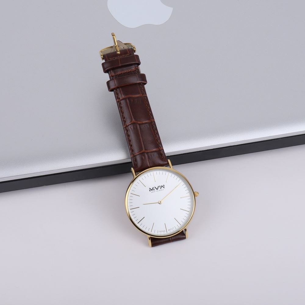 Đồng hồ MVW 40.5 mm Nam LT30725-02 Màu Nâu