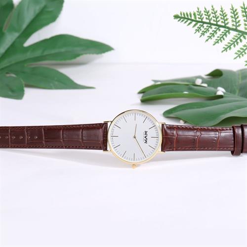 Đồng hồ MVW 40.5 mm Nam LT30725-02 Màu Nâu