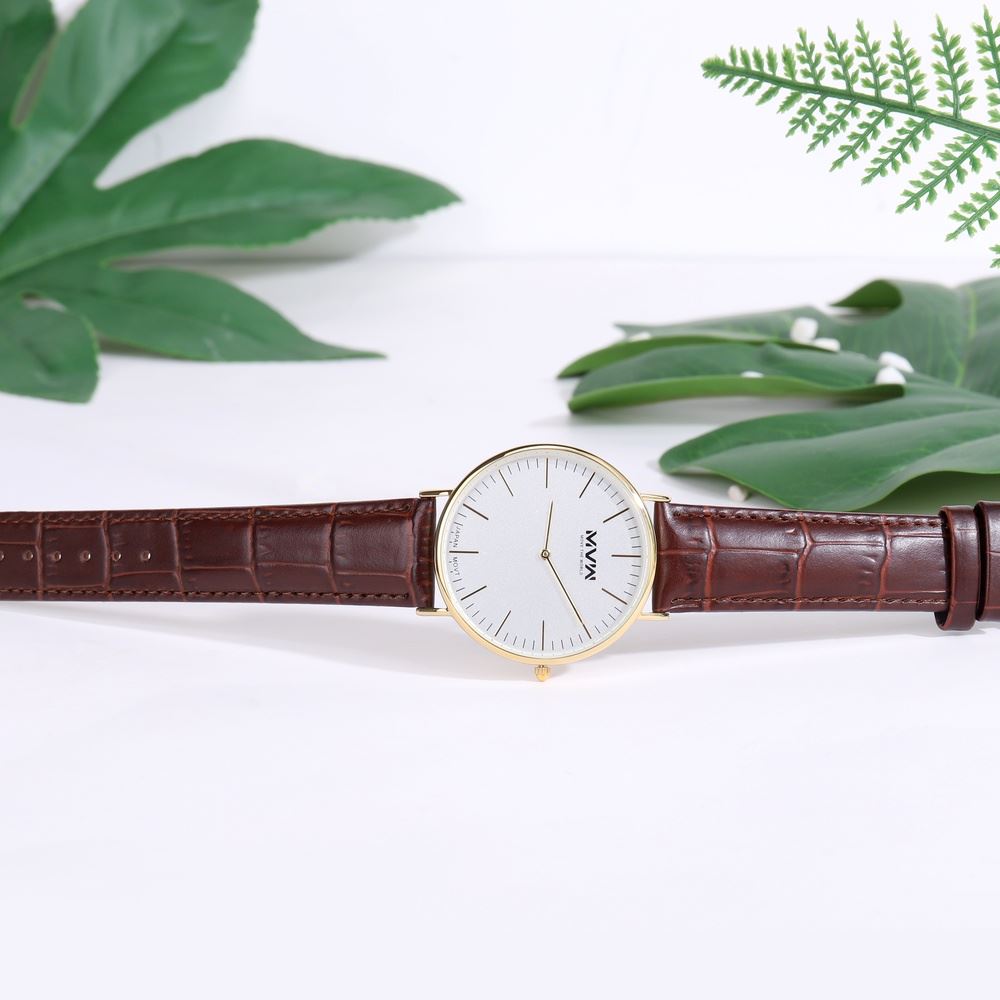 Đồng hồ MVW 40.5 mm Nam LT30725-02 Màu Nâu