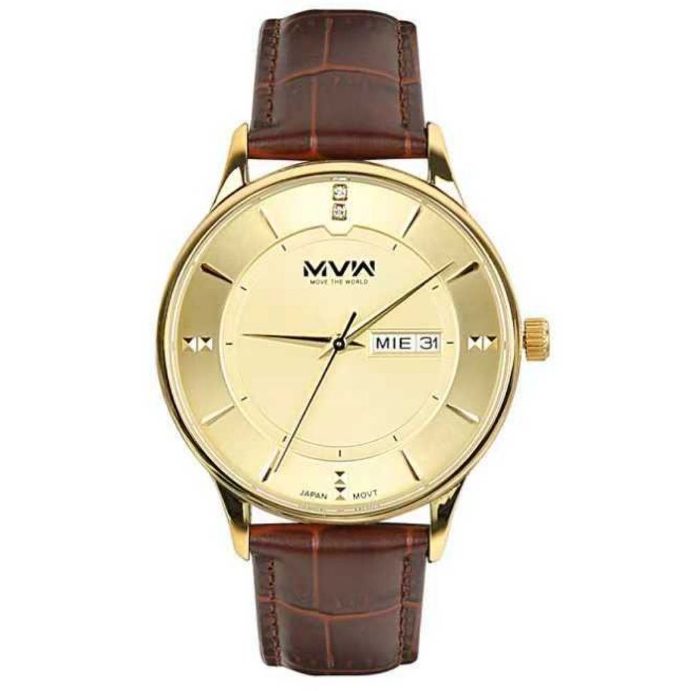 Đồng hồ MVW 41.2 mm Nam LT30725-03 Màu Nâu