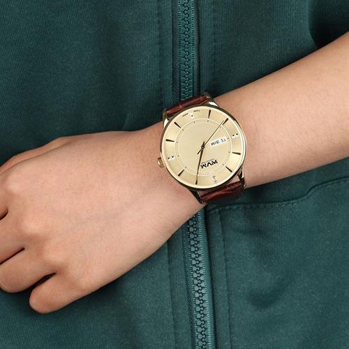 Đồng hồ MVW 41.2 mm Nam LT30725-03 Màu Nâu