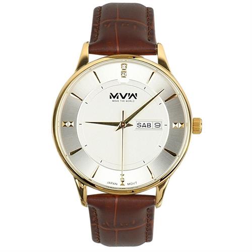 Đồng hồ MVW 41.2 mm Nam LT30725-04 Màu Nâu