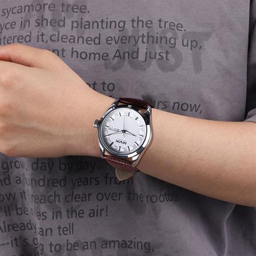 Đồng hồ MVW 41.5 mm Nam LT30725-05 Màu Nâu
