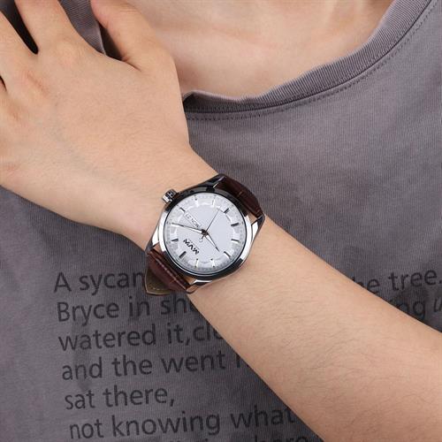 Đồng hồ MVW 41.5 mm Nam LT30725-05 Màu Nâu