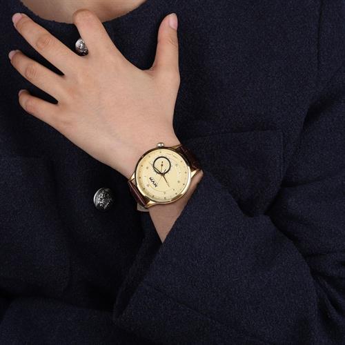 Đồng hồ MVW 40 mm Nam LT30725-06 Màu Nâu