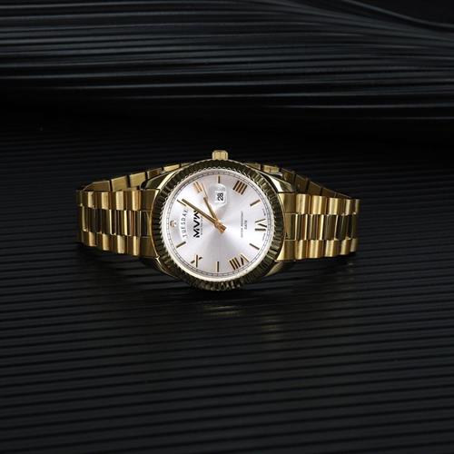 Đồng hồ MVW 40 mm Nam SS30725-04 Màu Vàng