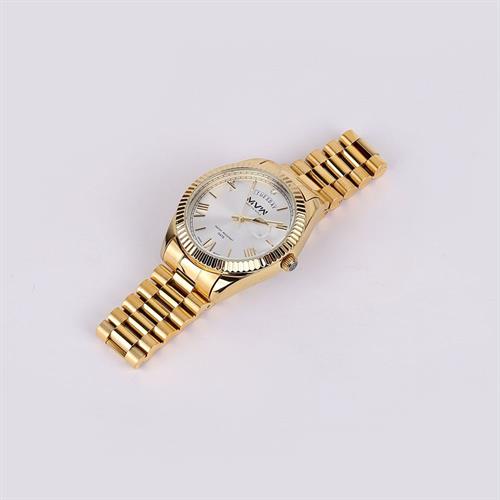 Đồng hồ MVW 40 mm Nam SS30725-04 Màu Vàng