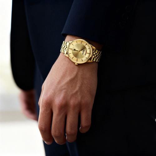 Đồng hồ MVW 42 mm Nam SS30725-11 Màu Vàng