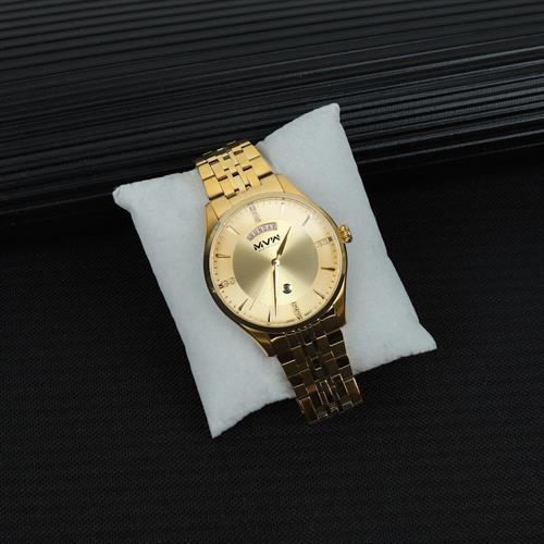 Đồng hồ MVW 42 mm Nam SS30725-11 Màu Vàng