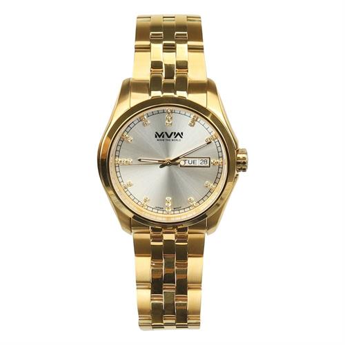 Đồng hồ MVW 41.5 mm Nam SS30725-13 Màu Vàng