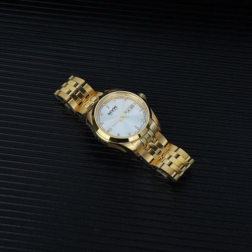 Đồng hồ MVW 41.5 mm Nam SS30725-13 Màu Vàng
