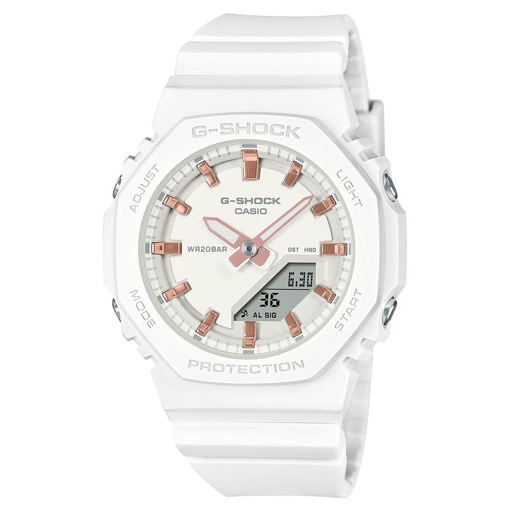 Đồng hồ G-Shock 40.2 mm Nữ GMA-P2100M-7ADR Màu Trắng