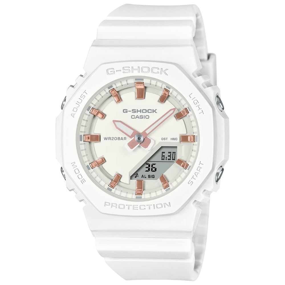 Đồng hồ G-Shock 40.2 mm Nữ GMA-P2100M-7ADR Màu Trắng