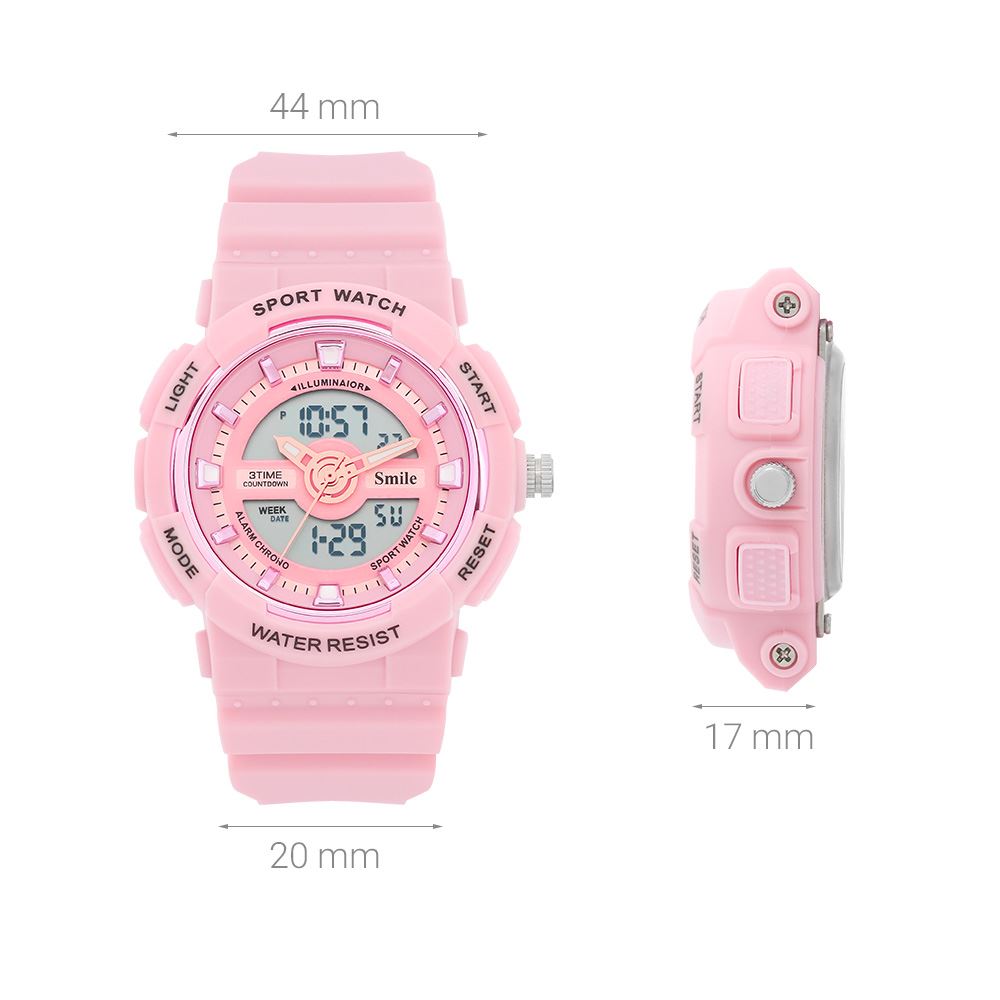 Đồng hồ Smile Kid 44 mm Trẻ em SL274-02 Màu Hồng
