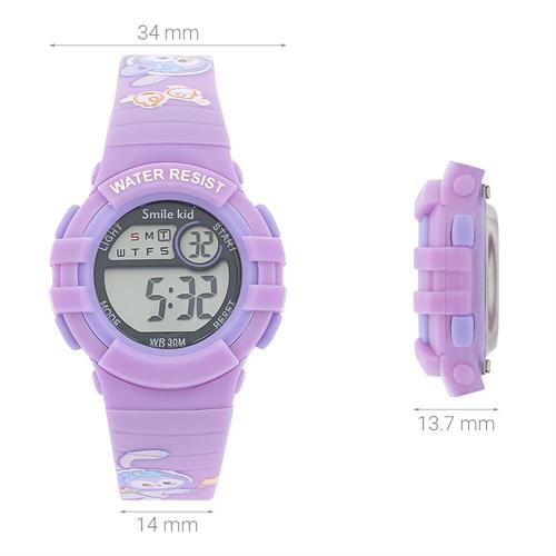Đồng hồ Smile Kid 34 mm Trẻ em SL163-05 Màu Tím