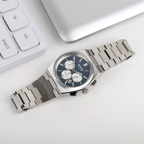 Đồng hồ MVW 41 mm Nam MS107-01 Màu Bạc