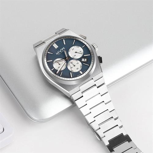 Đồng hồ MVW 41 mm Nam MS107-01 Màu Bạc