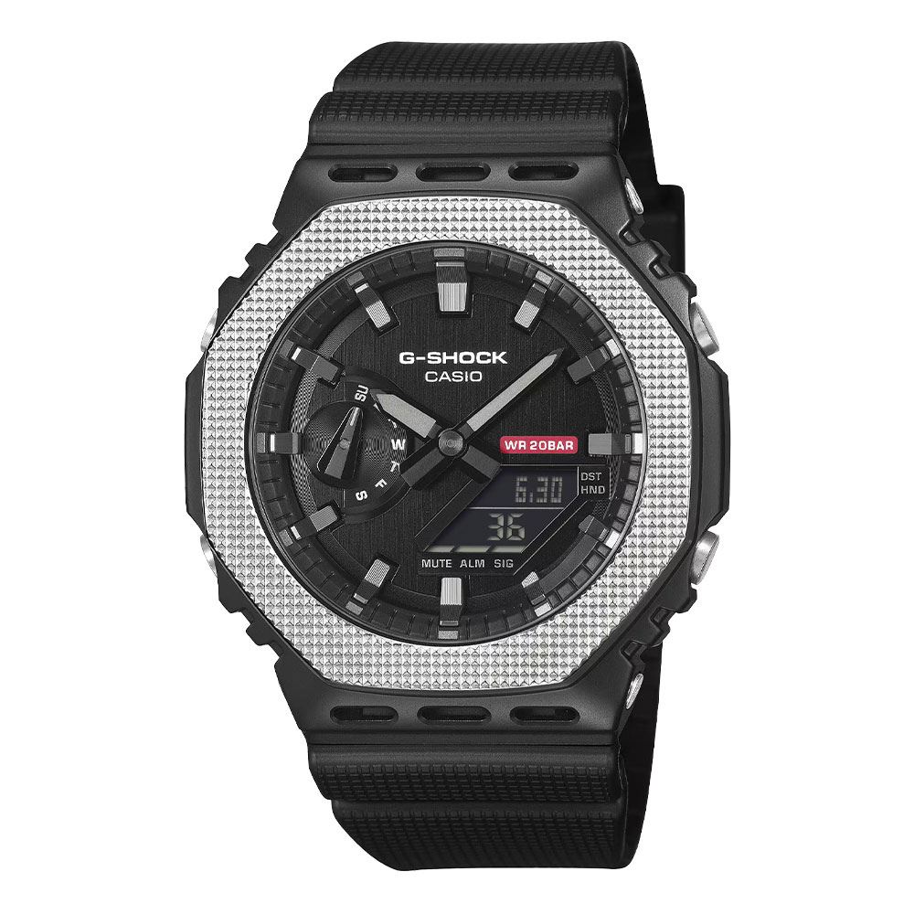 Đồng hồ G-Shock 44.4 mm Nam GM-2100BM-1ADR Màu Đen