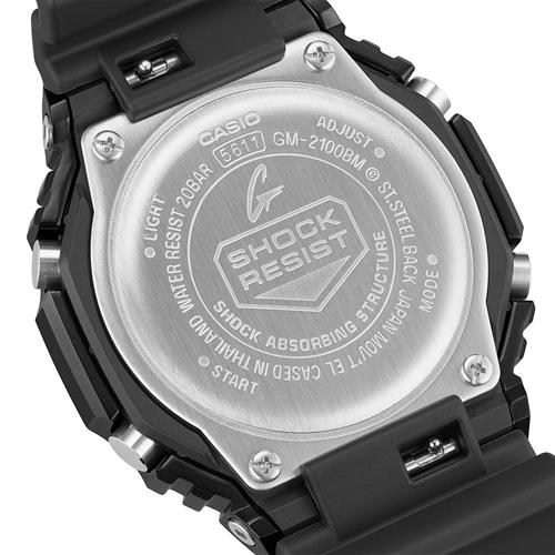 Đồng hồ G-Shock 44.4 mm Nam GM-2100BM-1ADR Màu Đen