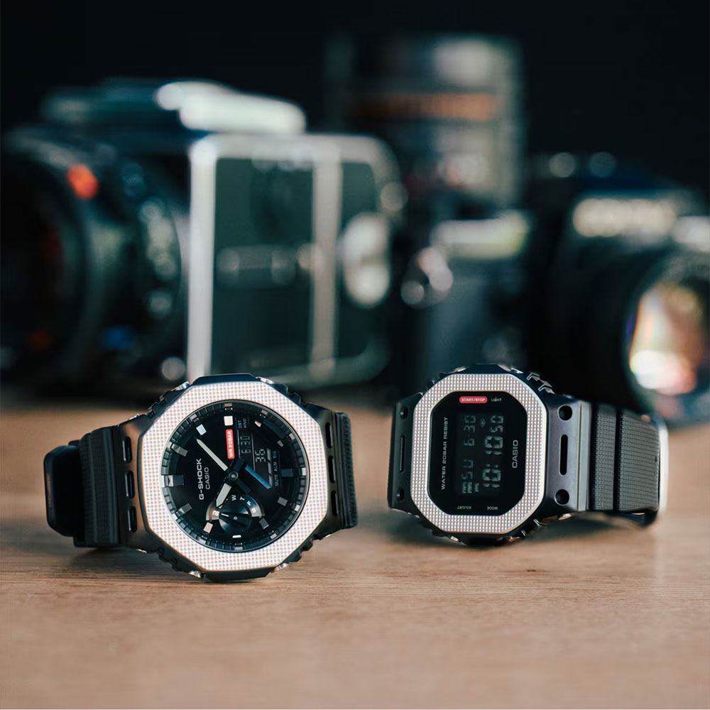 Đồng hồ G-Shock 44.4 mm Nam GM-2100BM-1ADR Màu Đen
