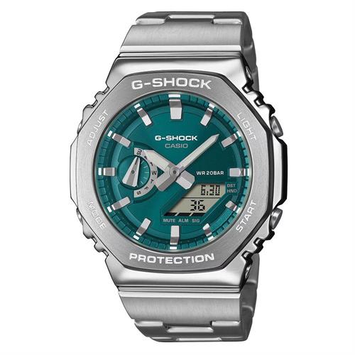 Đồng hồ G-Shock 44.4 mm Nam GM-2110D-3A1DR Màu Bạc