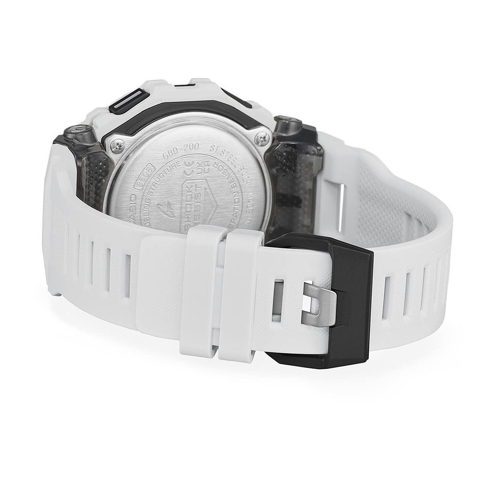 Đồng hồ G-Shock G-Squad 45.9 mm Nam GBD-200-7DR Màu Trắng